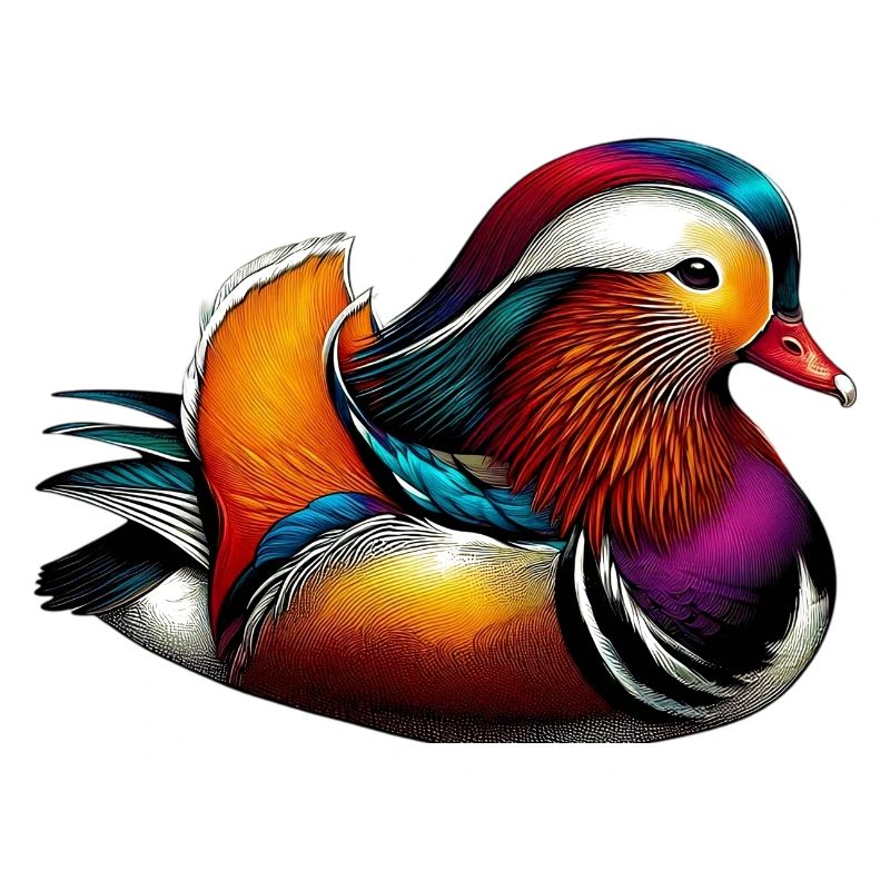 Mandarin duck