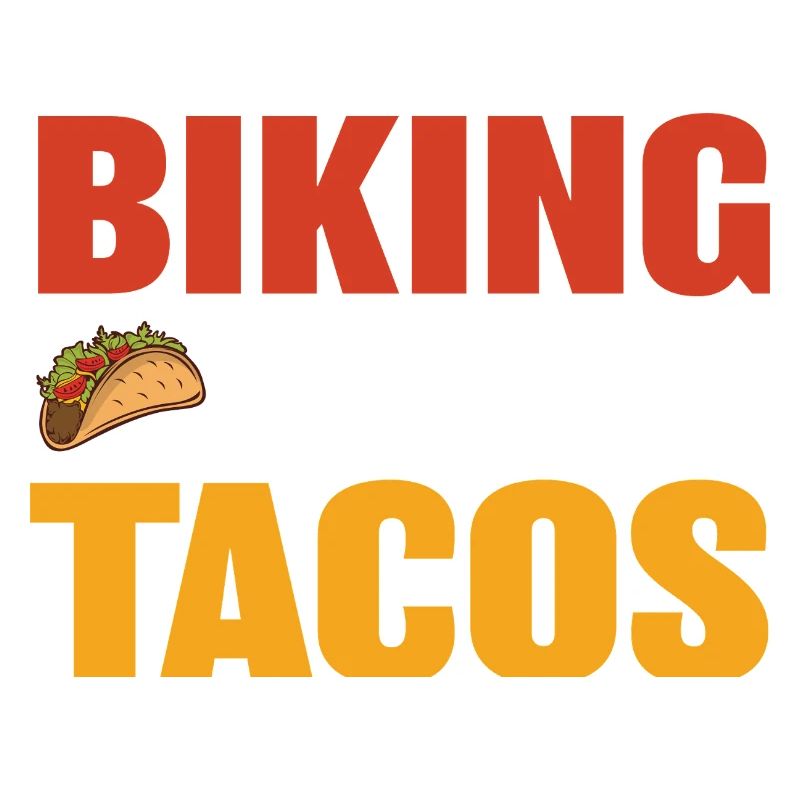 Vélo et tacos conçus pour les loisirs
