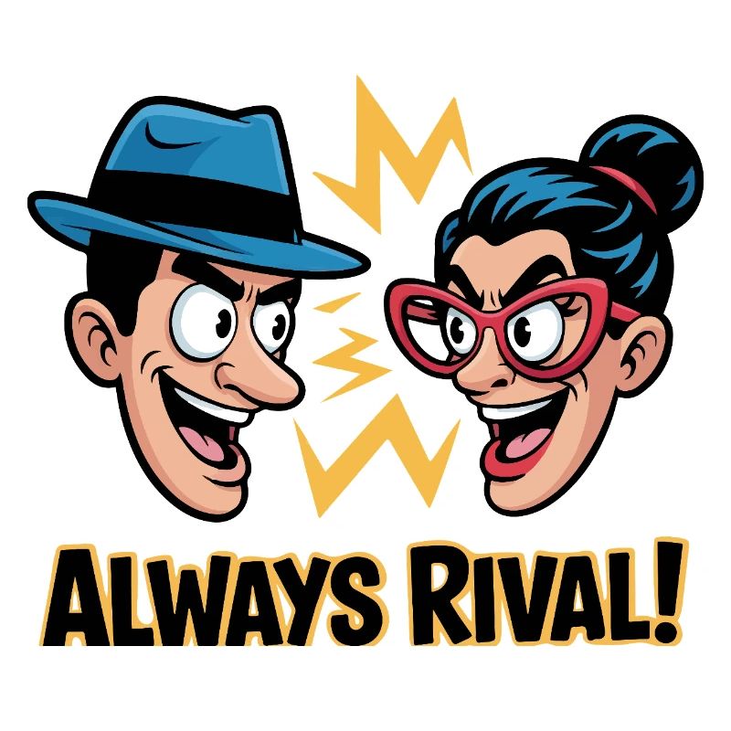 Immer rivalisierendes Duo