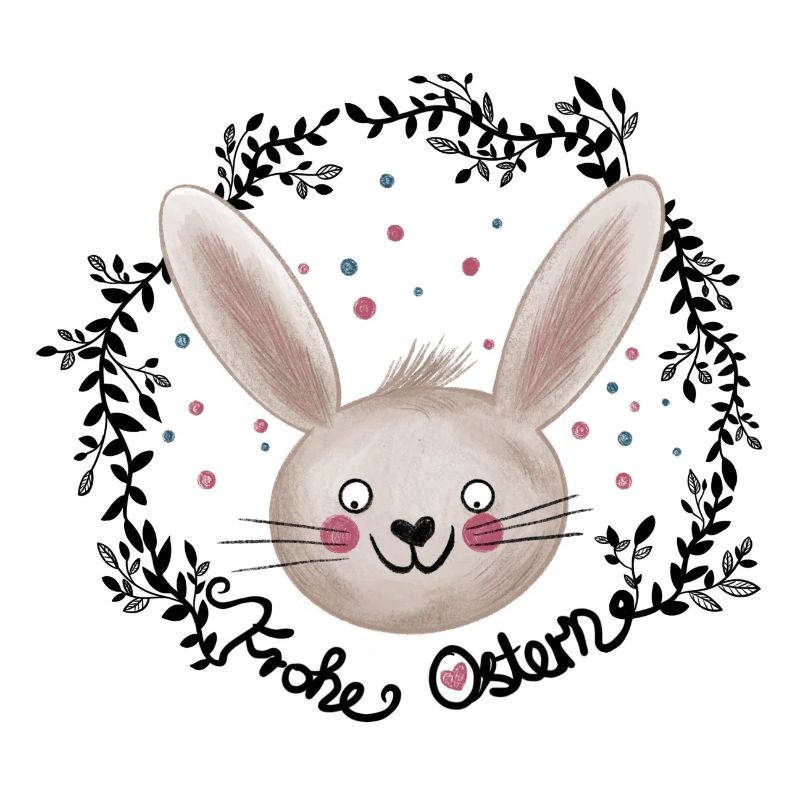 Lapin de Pâques Joyeuses Illustrations de Pâques