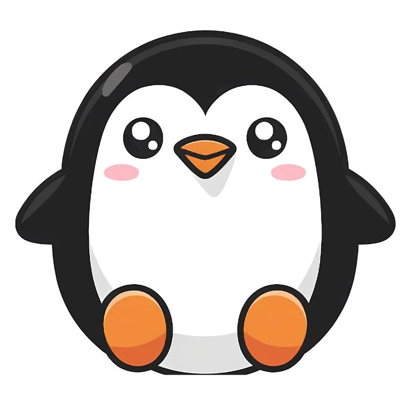 süßer Pinguin