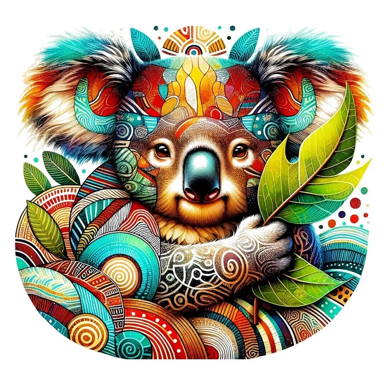 Artistic Koala