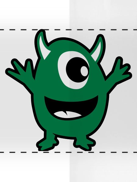 grünes Monster
