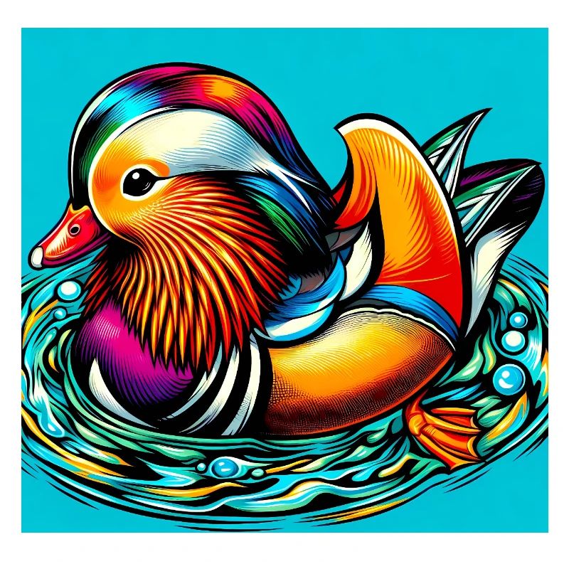 Mandarin duck
