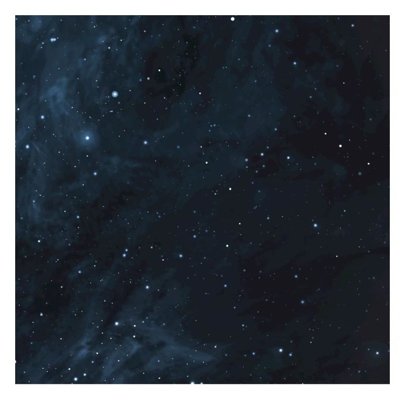 Starry sky pattern