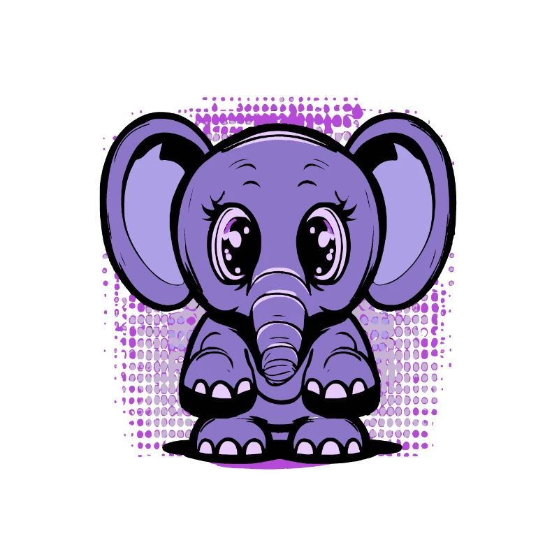 Mignon bébé éléphant