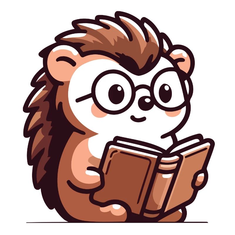 Bookish Hedgehog: The Tiny Scholar