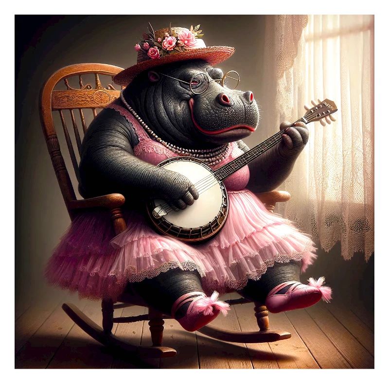 Nilpferd Banjo