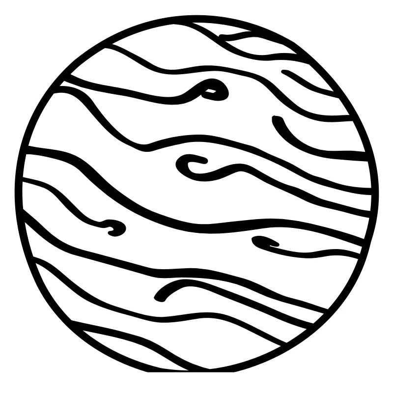 Planet Space Doodle