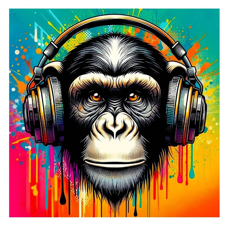 Schimpansen-Affe