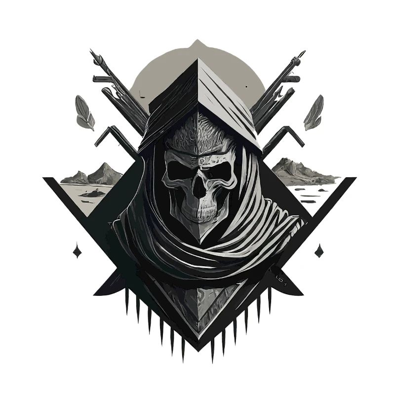 Desert Veiled Skeleton
