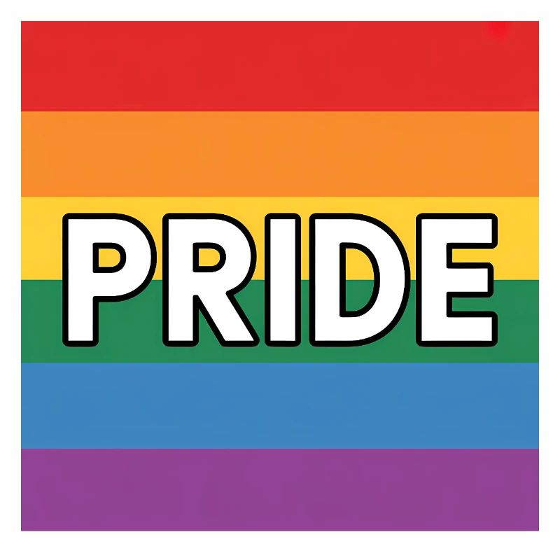 Pride - Queer Rainbow Flag Tee