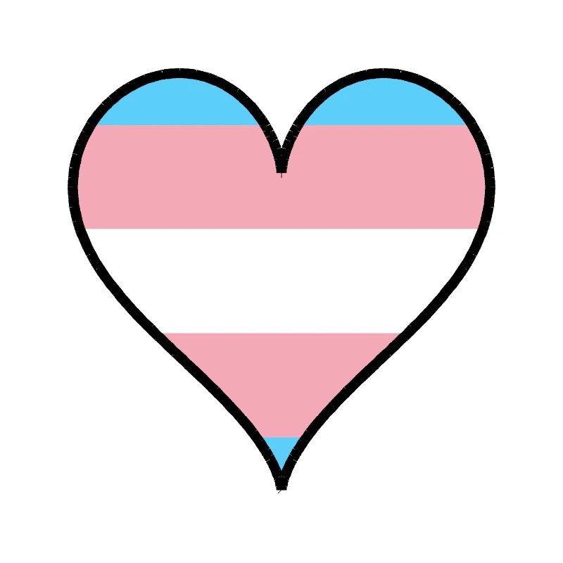 Trans Pride Herz