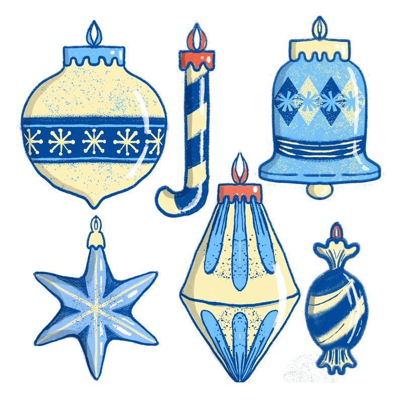 Frosty Ornaments