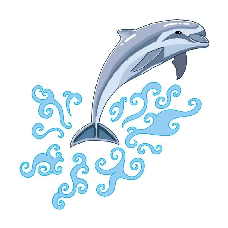 Der Sprung des Delfins