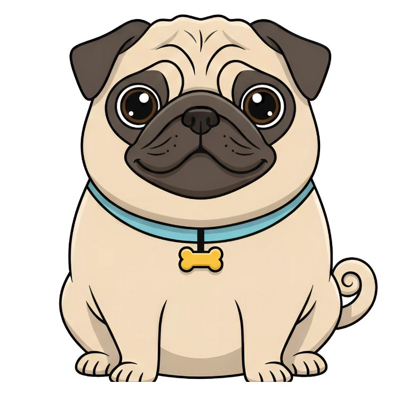 Süßer Mops