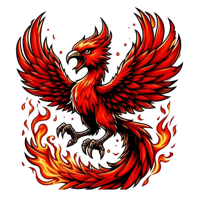 Phénix rouge