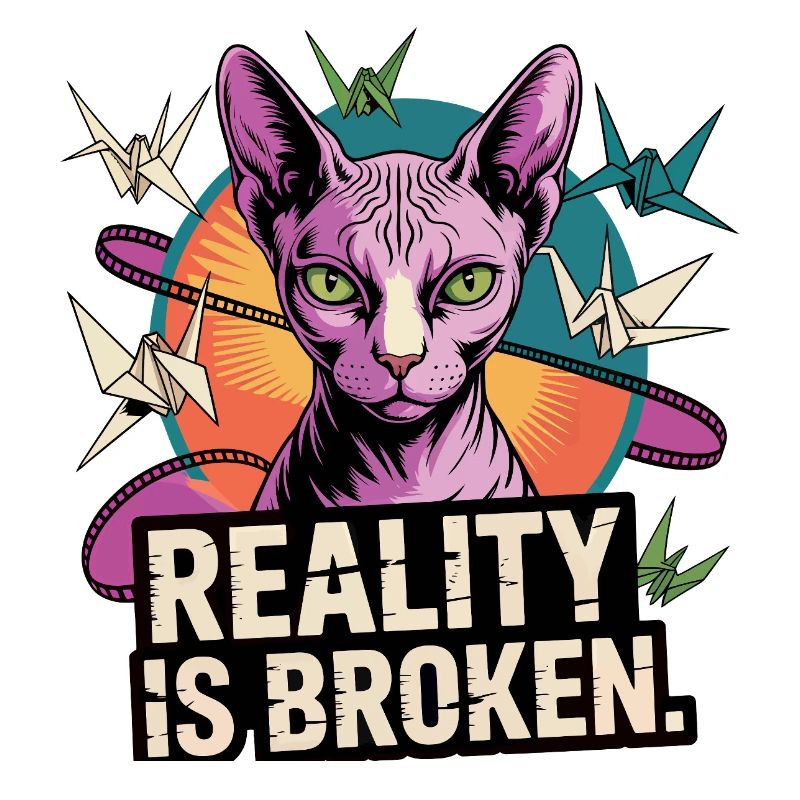 Broken Reality Cat
