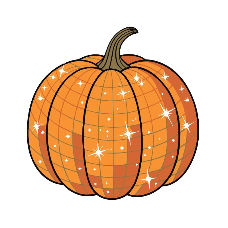 Sparkling Pumpkin Mosaic
