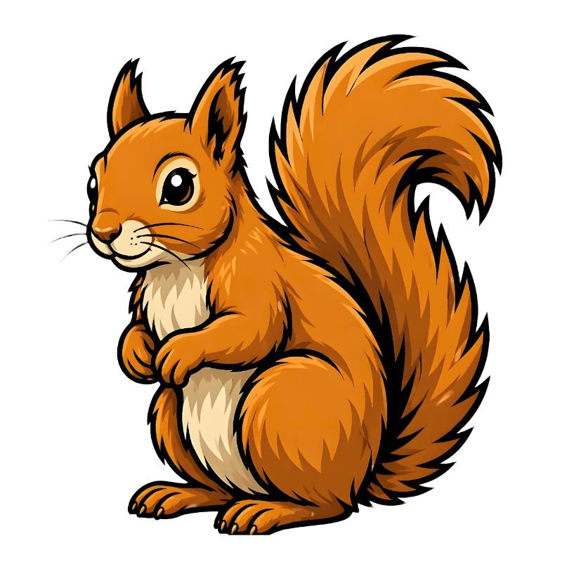 Rotes Eichhörnchen