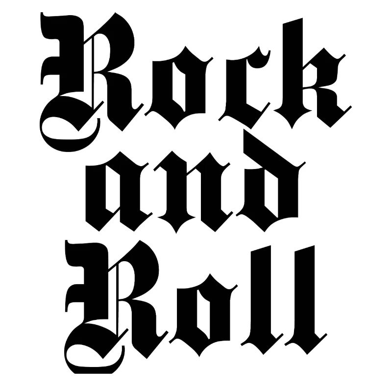 Rock'n'Roll GPTHIC Logo-Design.