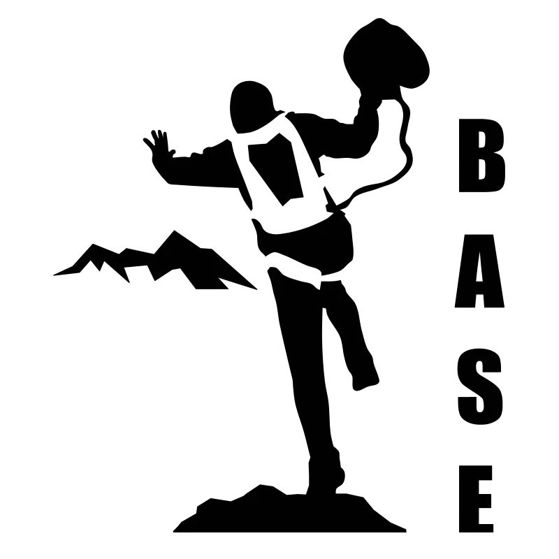BASE jumping