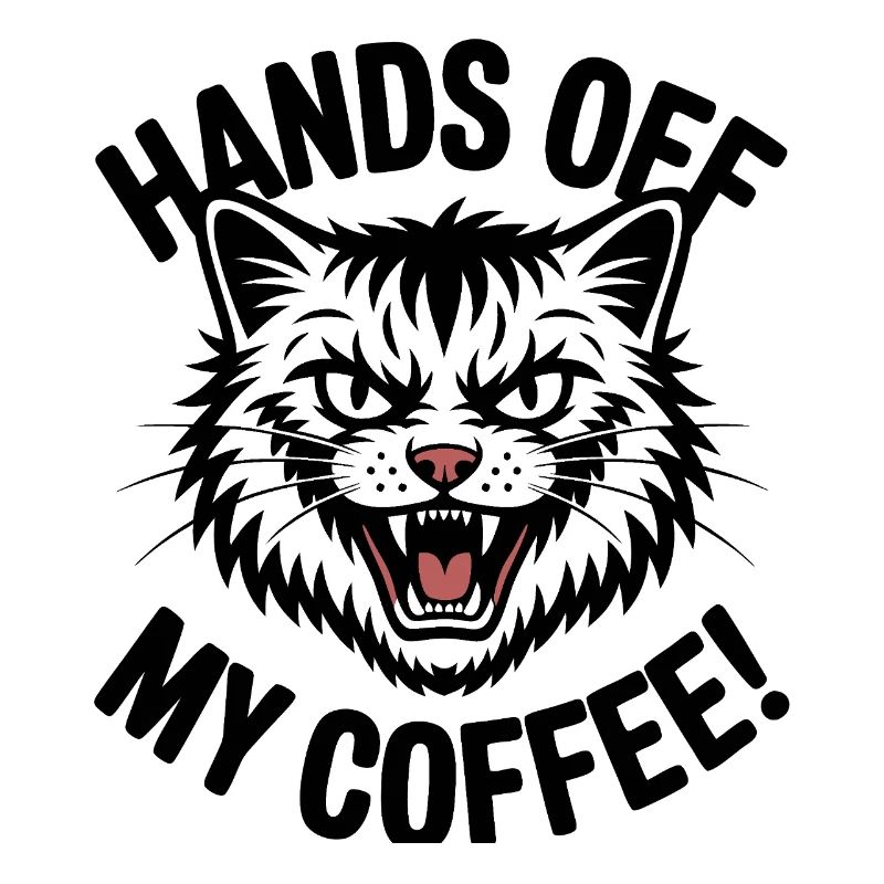 Grumpy Kaffeekatze