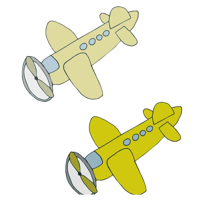 flugzeug doppelt