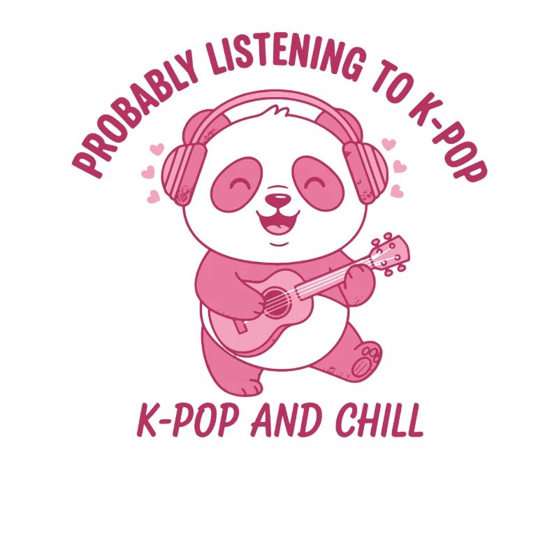 Probablement en train d’écouter de la K-Pop et du Chill Panda