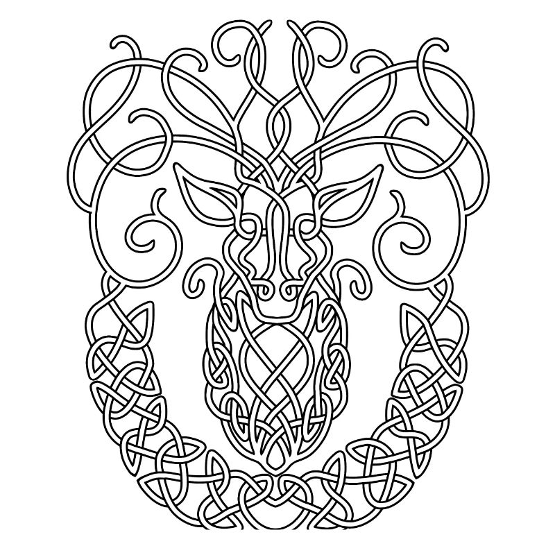 Celtic Stag
