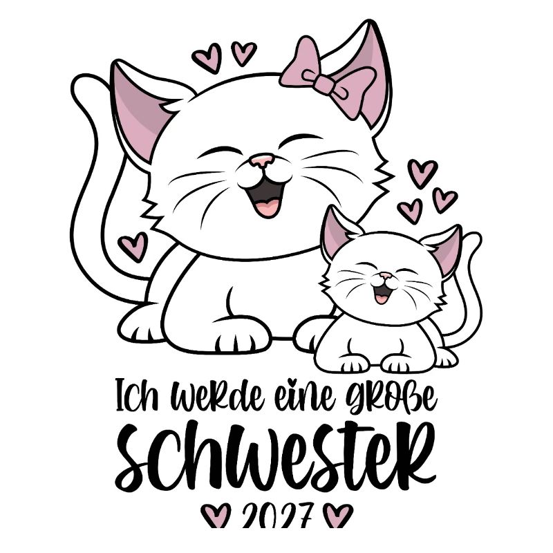 Ich werde eine Große Schwester 2027 Katzen