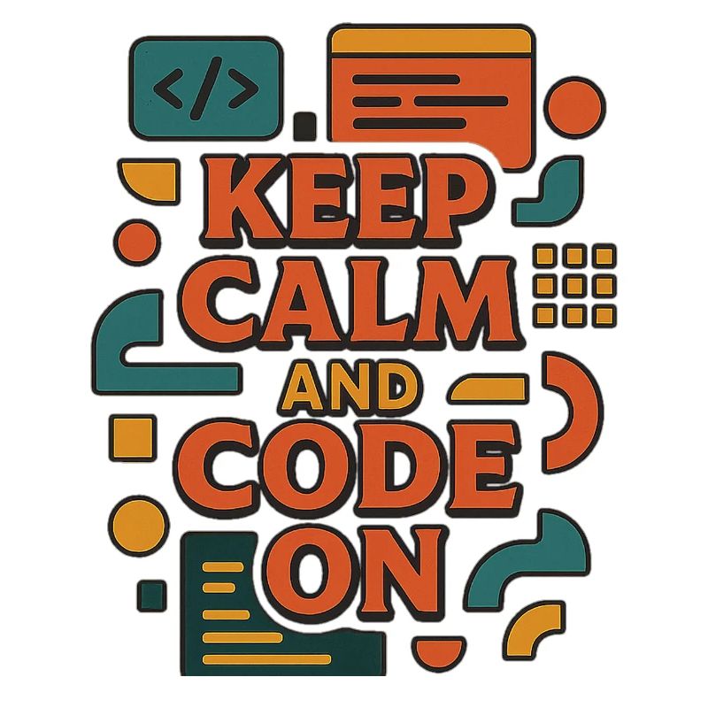 Reste calme et code activé – Chemise de codeur drôle