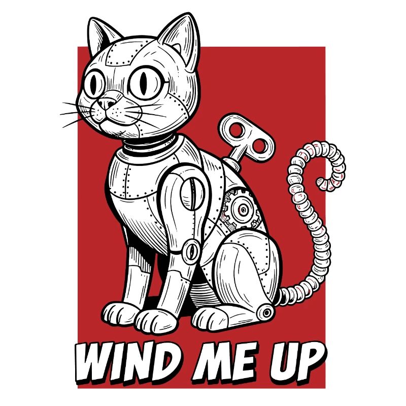 Wind Me Up Katzroboter