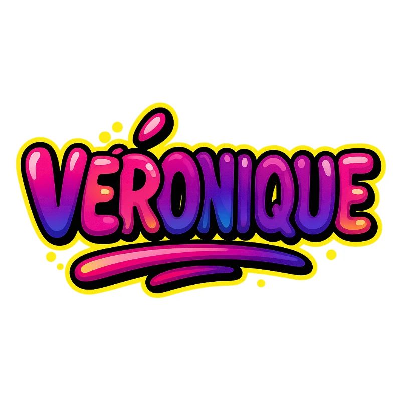 Graffiti Name Véronique printable on everything!