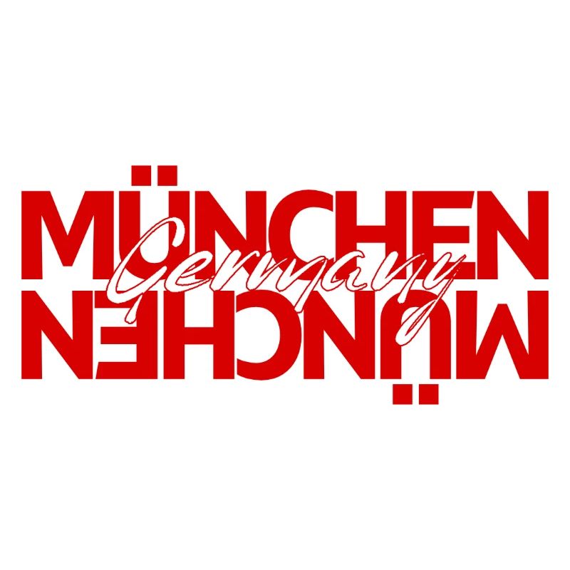 Munich Germany Script Overlay