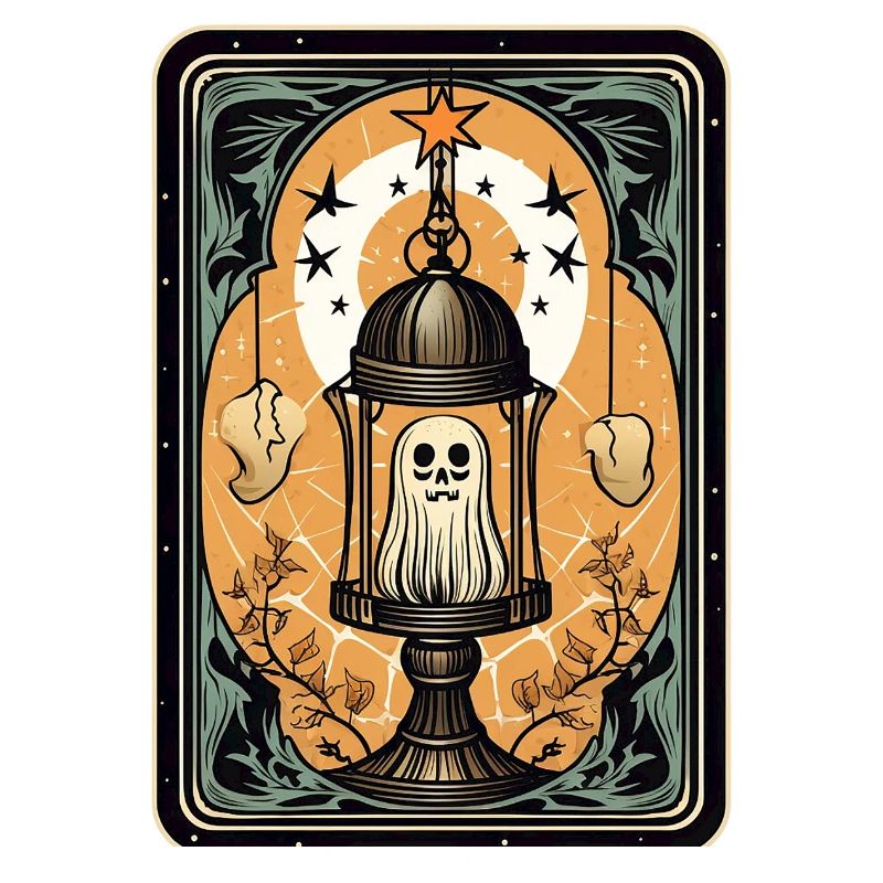 Ghost in a cage Tarot cage