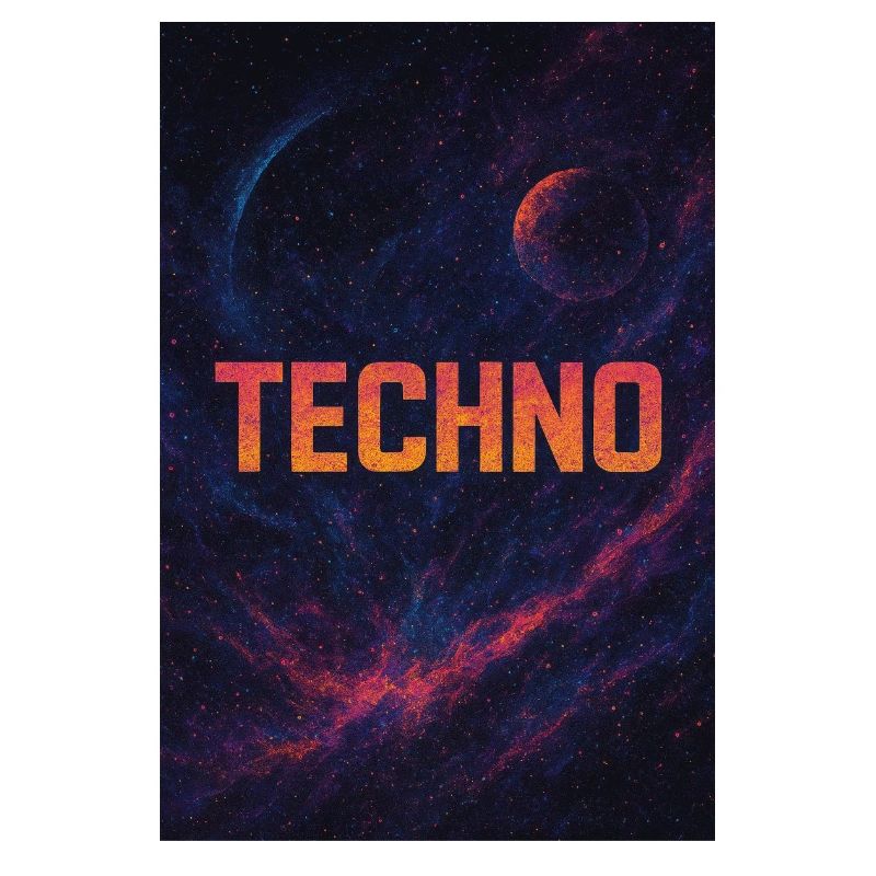Futuristic Space Techno Design
