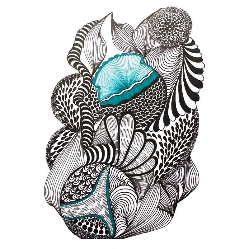 Oceanic Ink Patterns