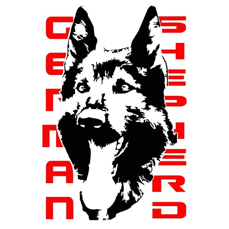 Wunderschöner Schäferhund Kopf