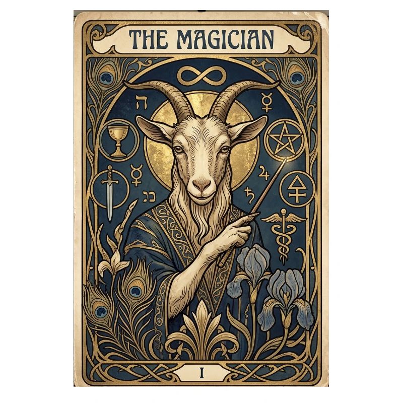 La chèvre, le magicien
