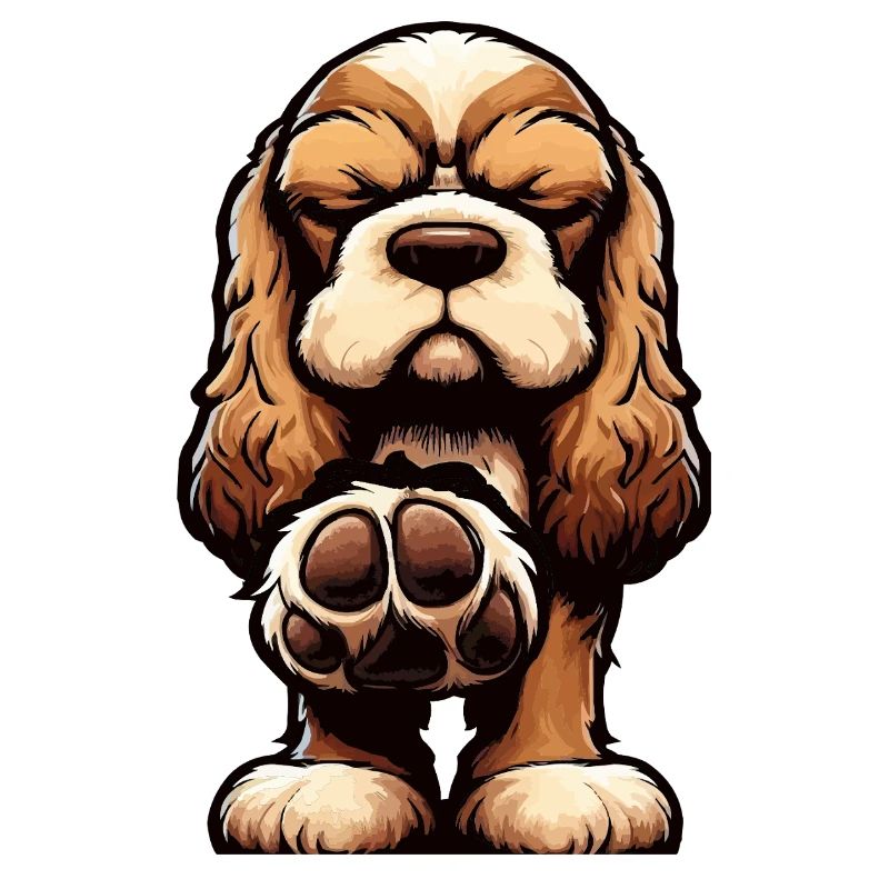 Cocker Spaniel Cocker Chien Cocker Propriétaire de cocker Spaniel