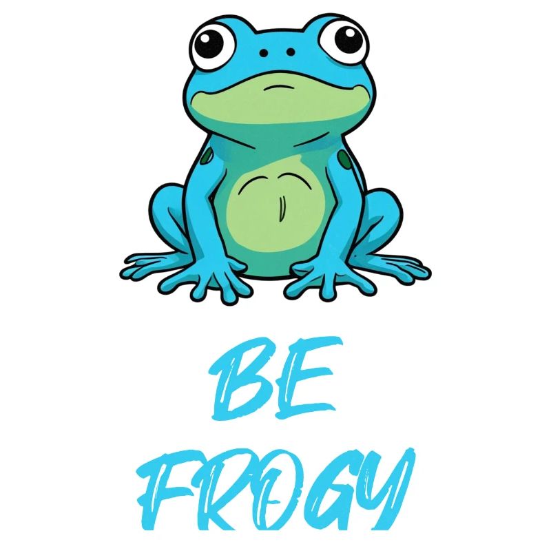 Frosch Blau