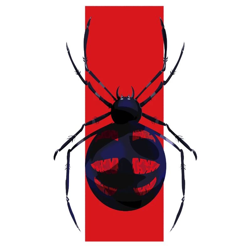 Gothic Spider Motif