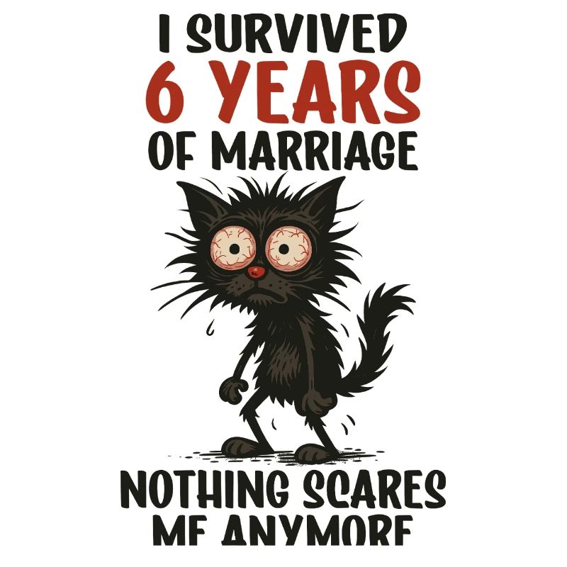 6. Hochzeitstag Geschenk Mann Frau Ehemann Ehefrau