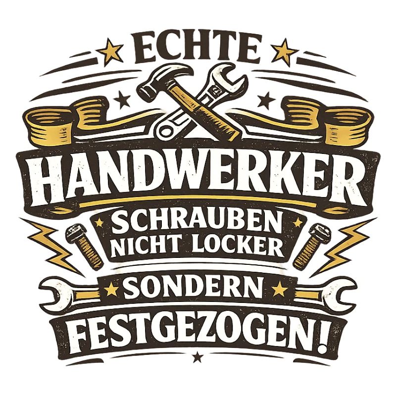 Echte Handwerker Festgezogen!