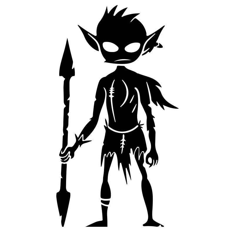 Goblin Ork Figur