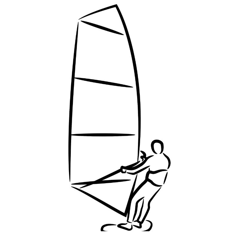Windsurfer sketch