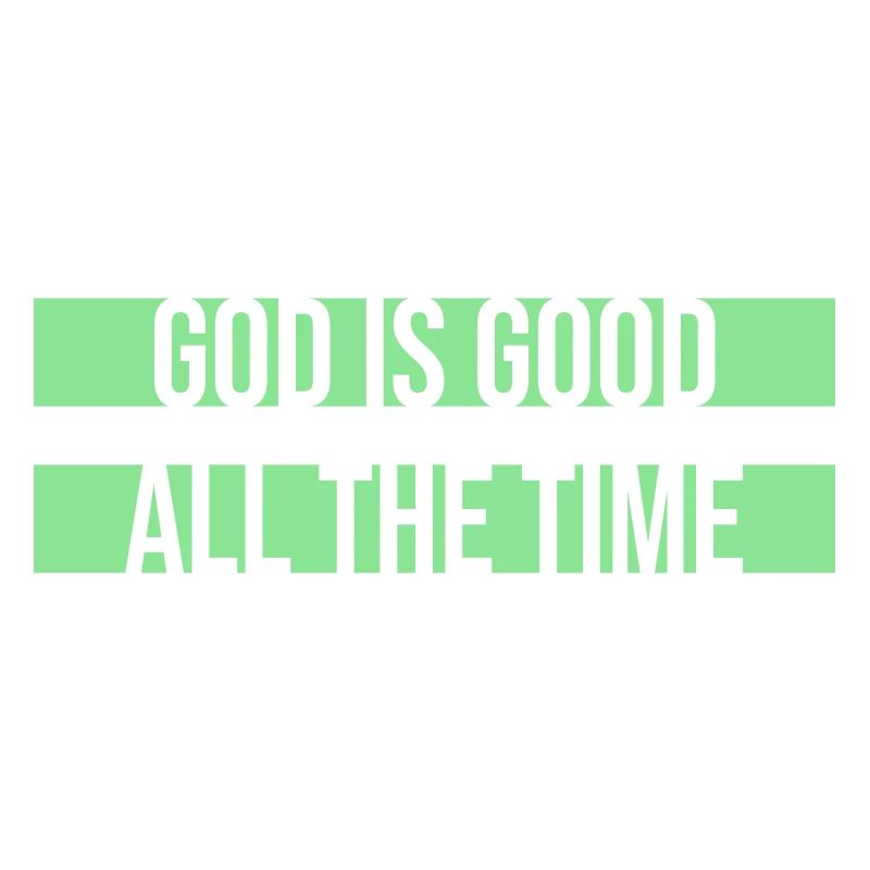 Dio è sempre buono Fede Detto cristiano