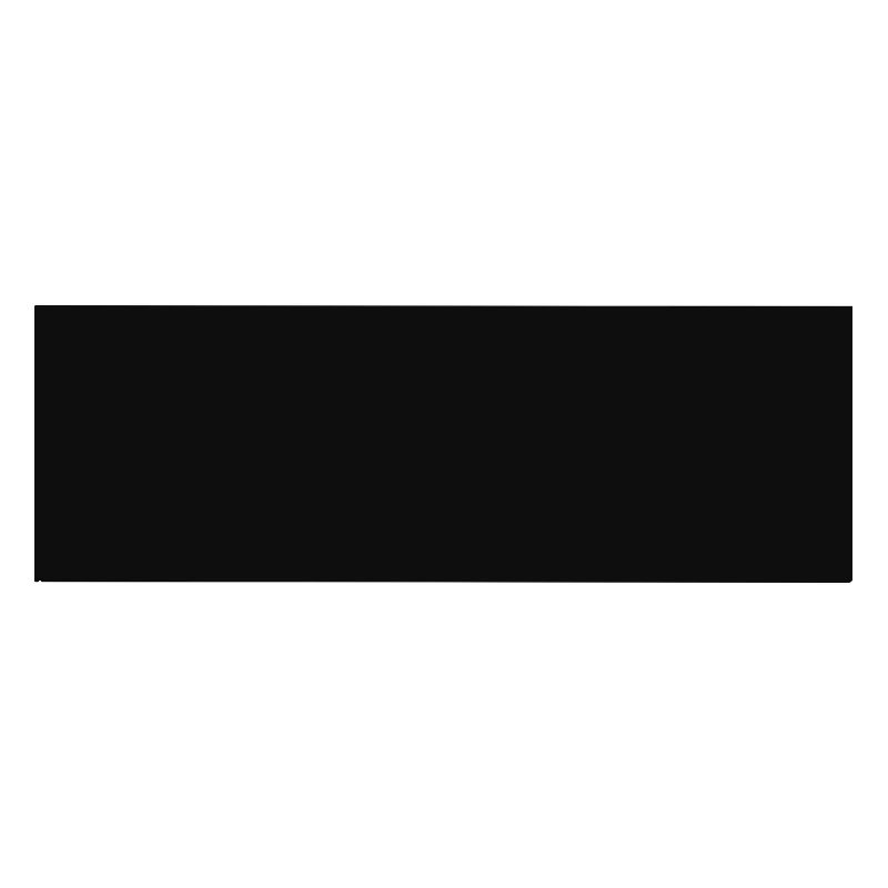 Rectangle abstrait en noir