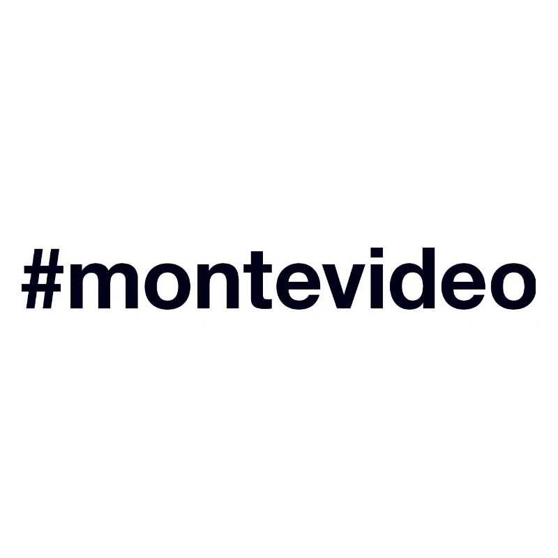 MONTEVIDEO Hashtag